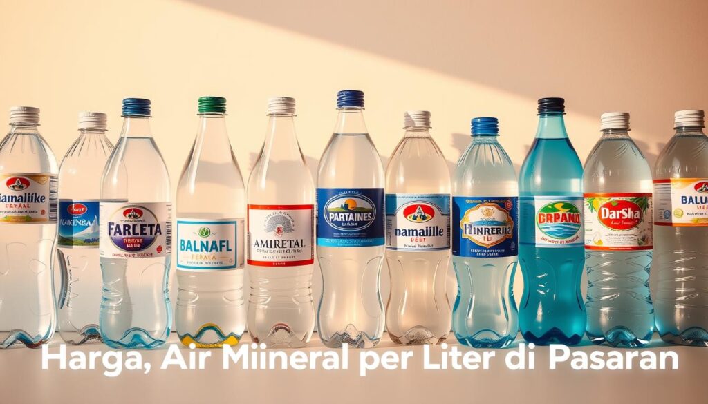perbandingan harga air mineral