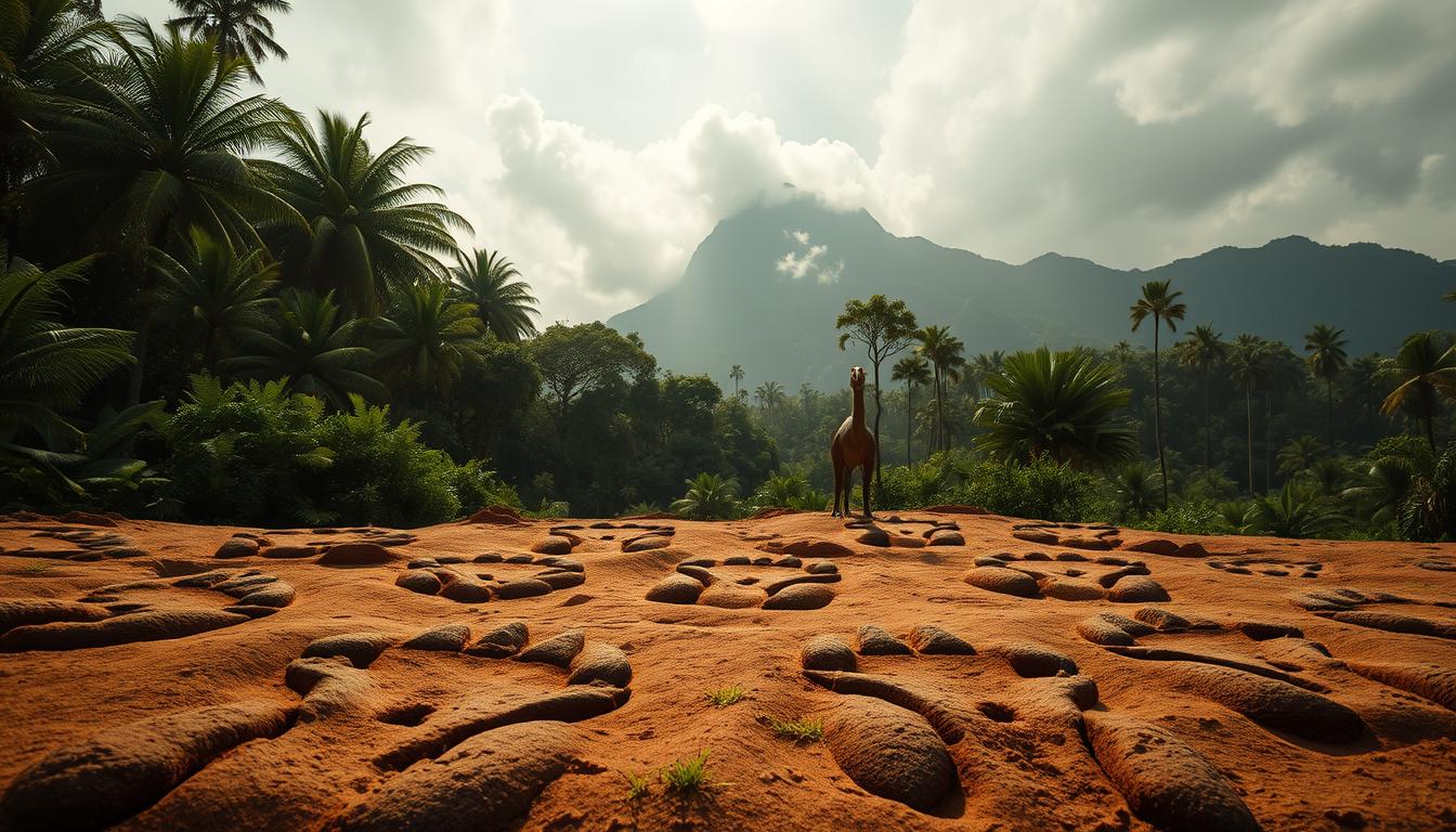 jejak dinosaurus
