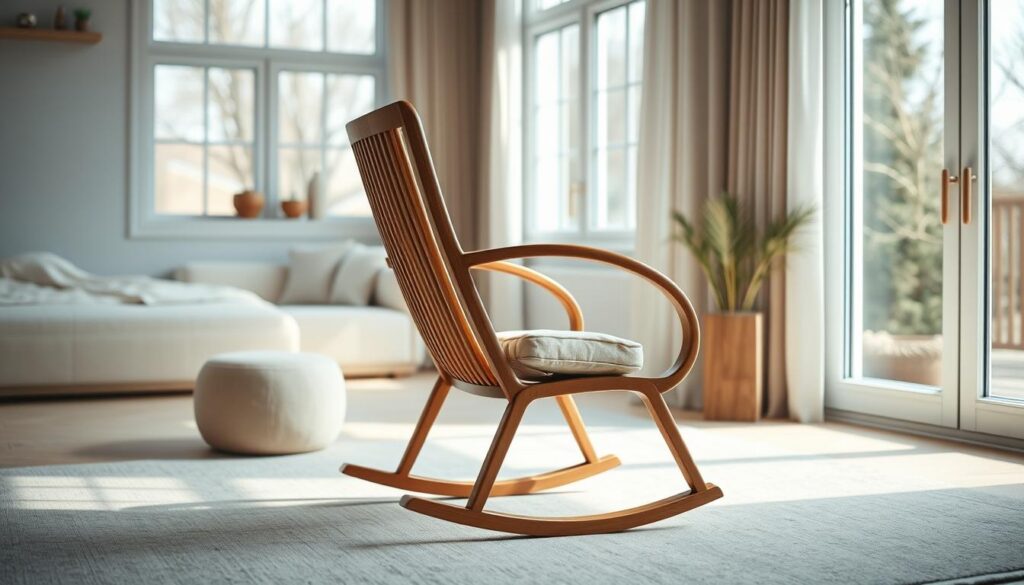 kursi goyang modern