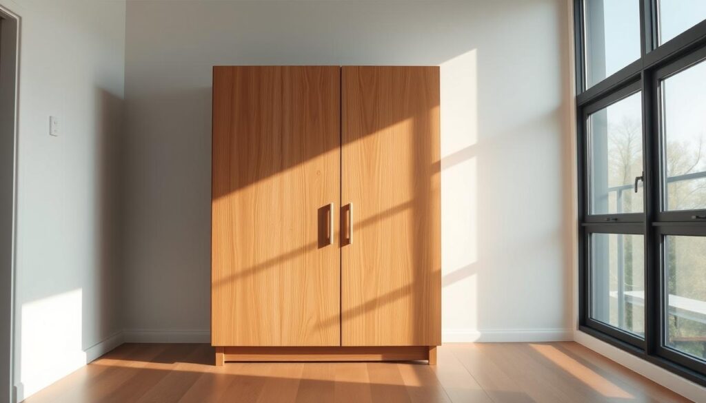 lemari kayu minimalis