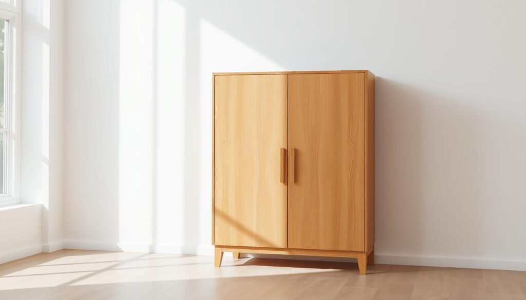 lemari kayu minimalis
