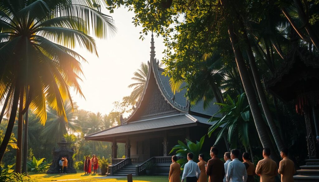 Arsitektur Tradisional dan Agama