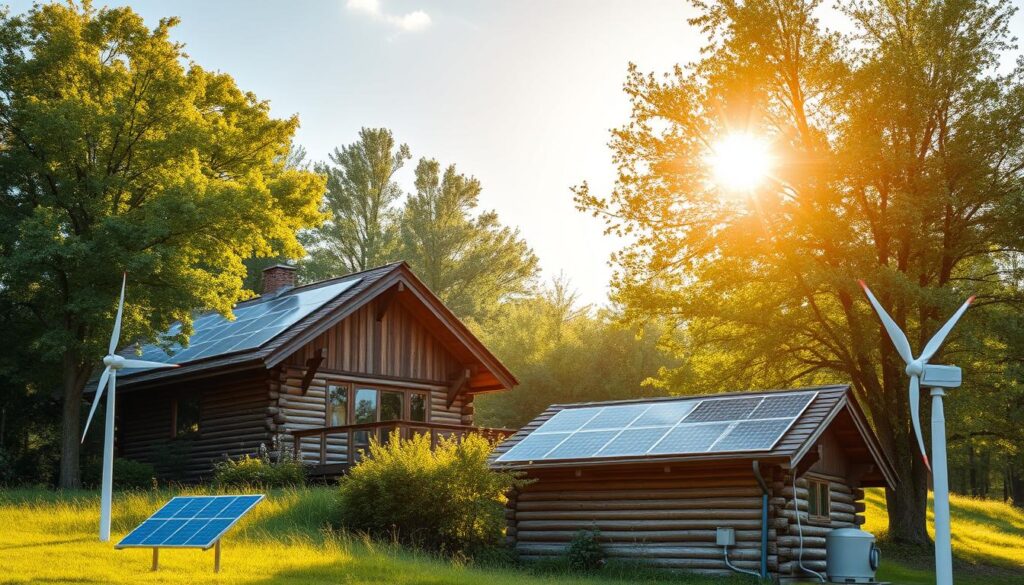 Energi Terbarukan untuk Rumah Kayu