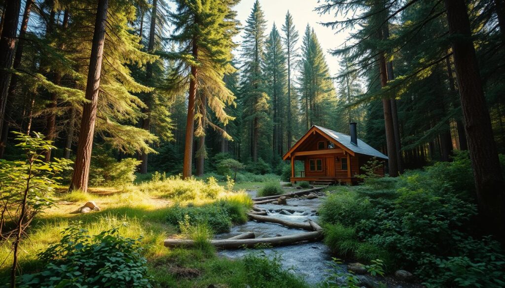 Lokasi ideal untuk rumah kayu