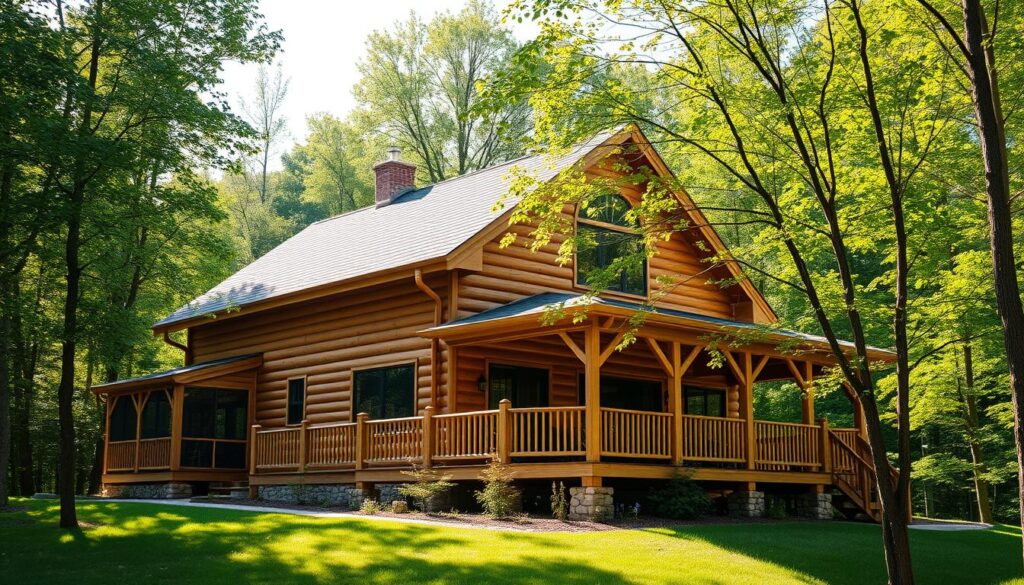 desain rumah kayu